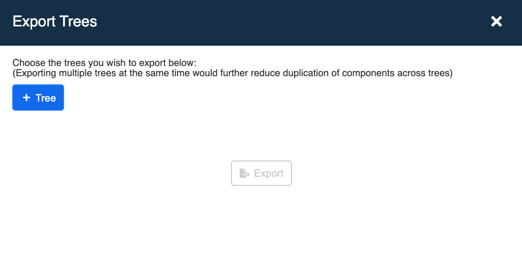 Export Interface